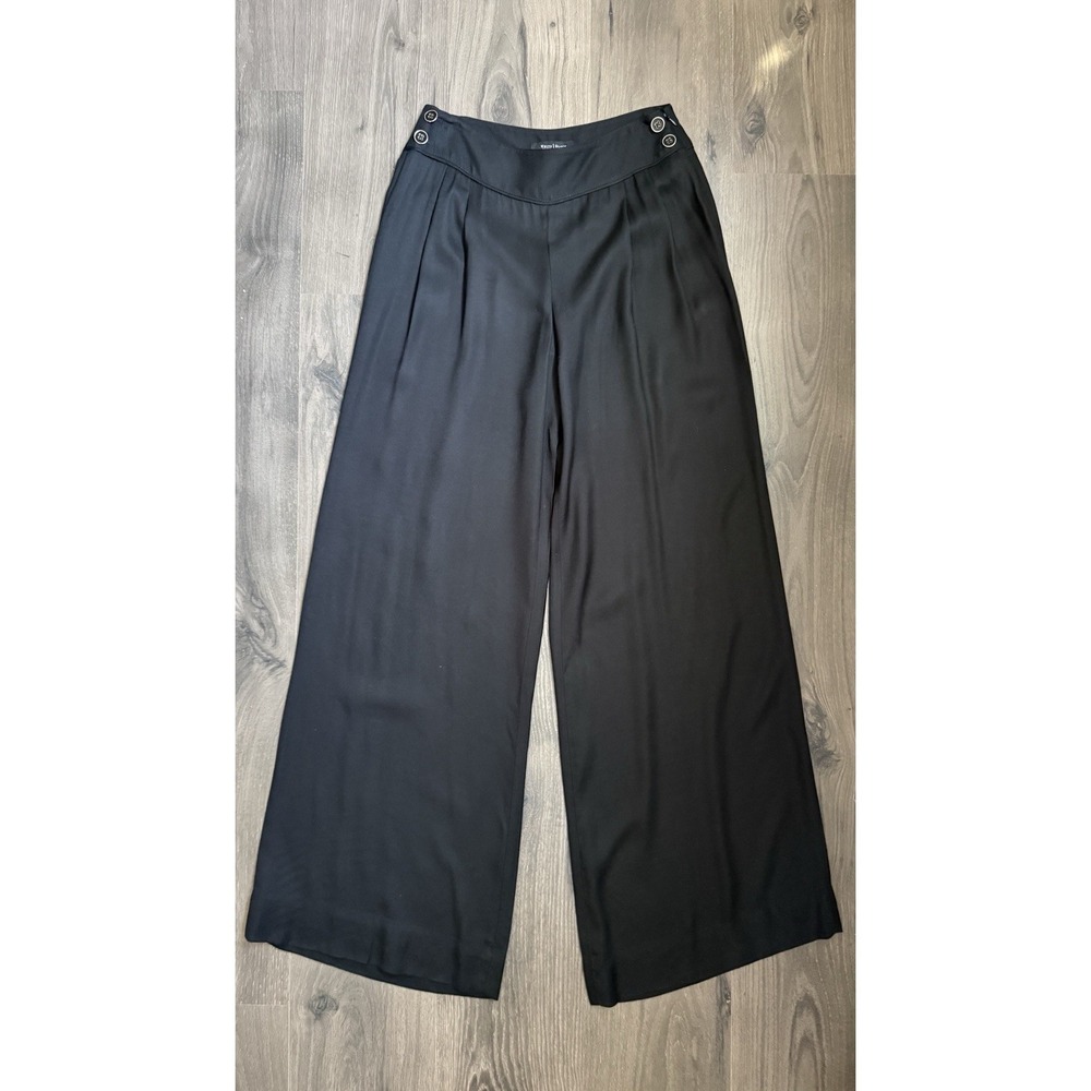 White House Black Market Women's 2 Pleated Wide-Leg Pants